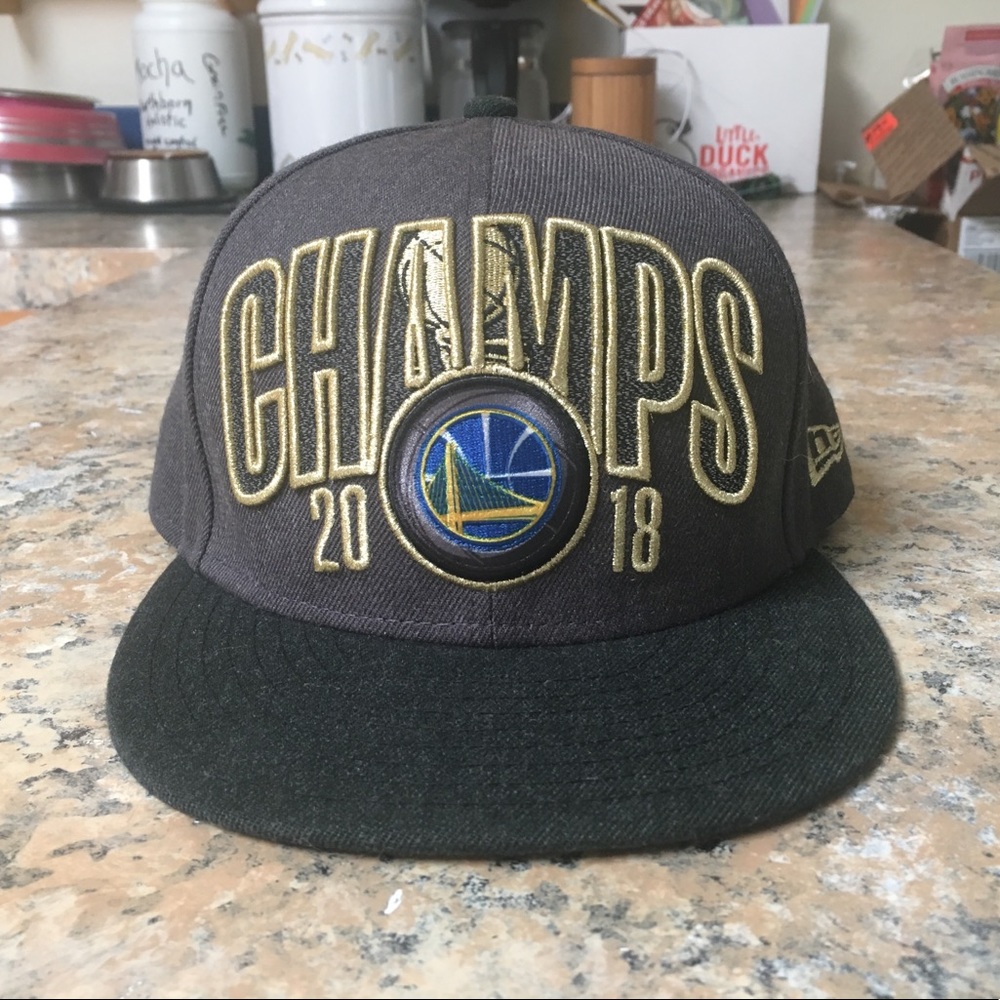 2018 NBA Golden State Warriors “Champs” Hat